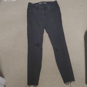 Black Ripped Skinny Jeans